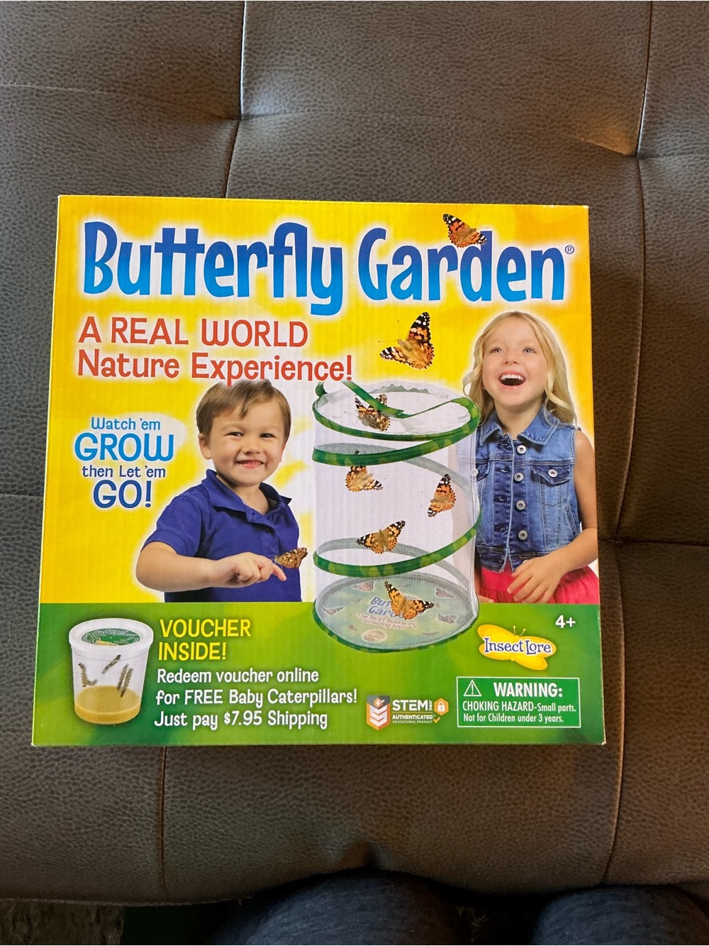 New Insect Lore Butterfly Garden Growing Kit with Caterpillar Voucher